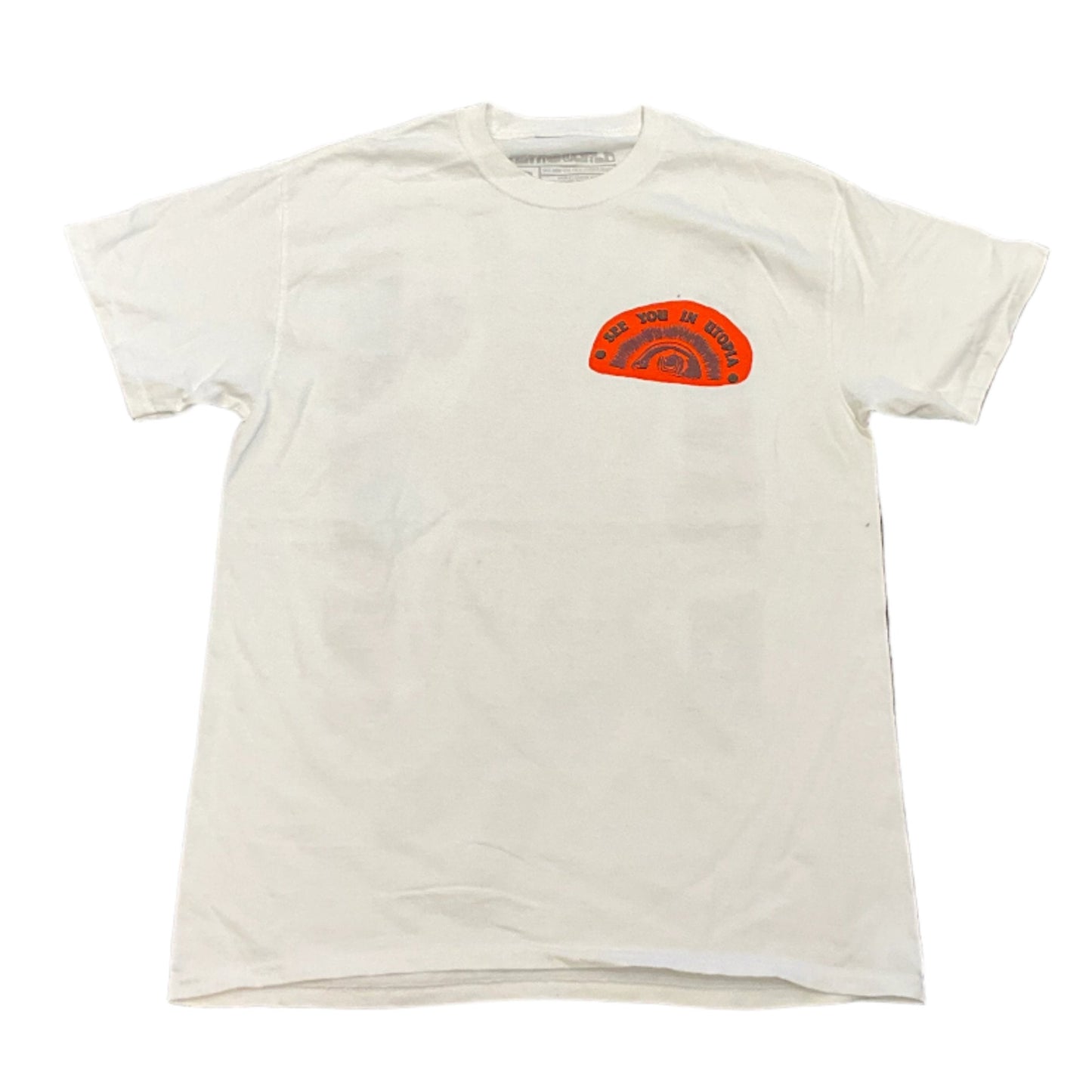 Travis Scott Three Hands Tee White