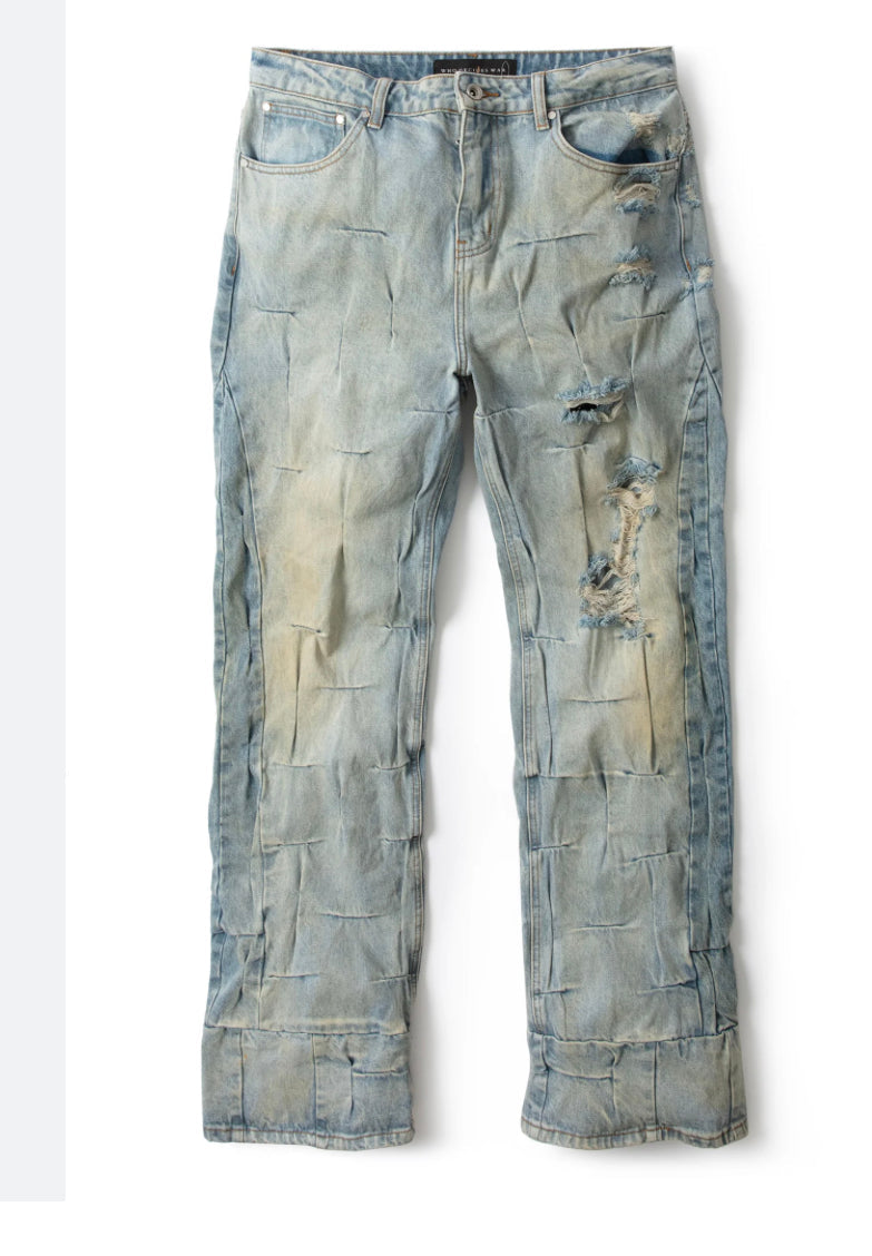 Who Decides War Gathered Denim Jeans