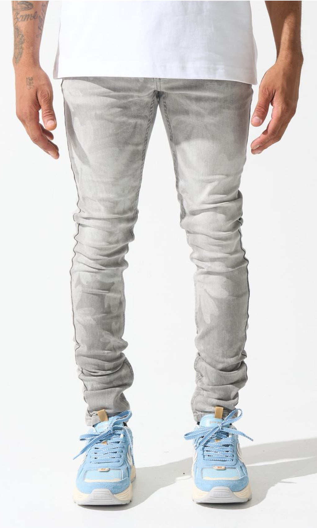 “Sakura Grey” Serenede Jeans