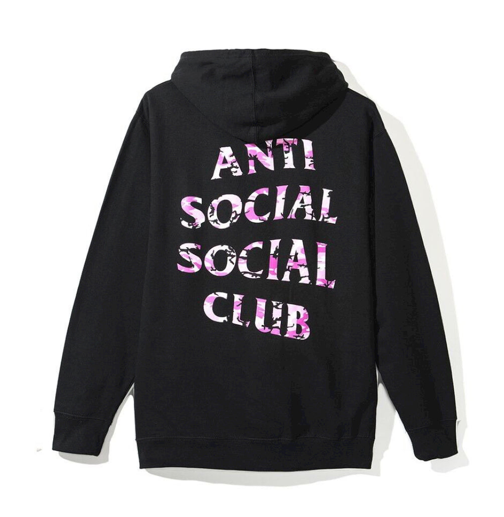 Anti Social Social Club Hoodie Undefeated Pink Camo