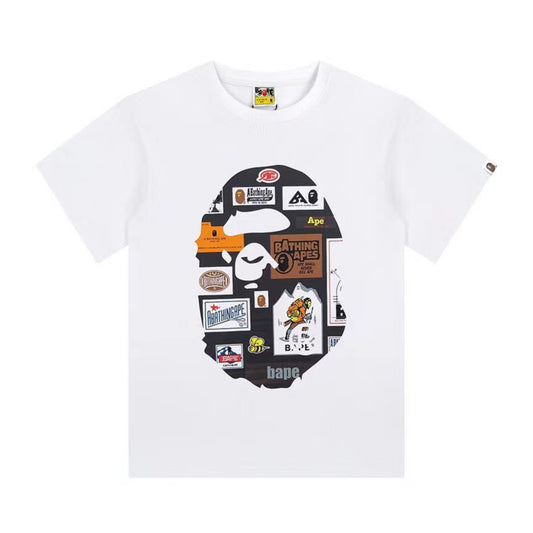 Bape Busy Works Tee White