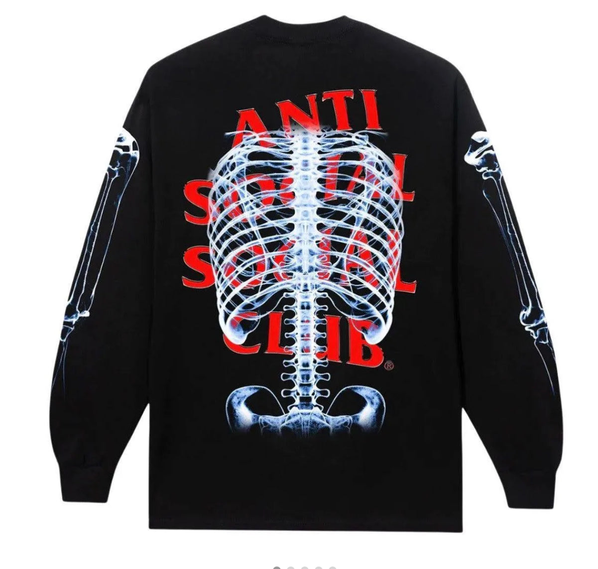 Anti Social Social Club Longsleeve Bones