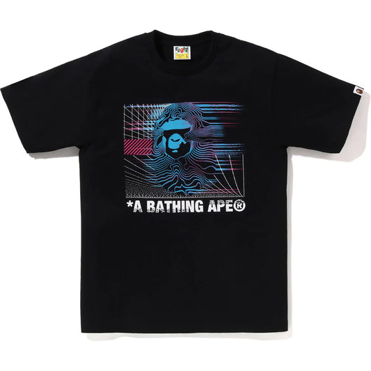 Bape Holographic Tee Black