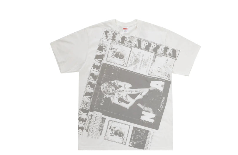 Supreme Collage Tee White