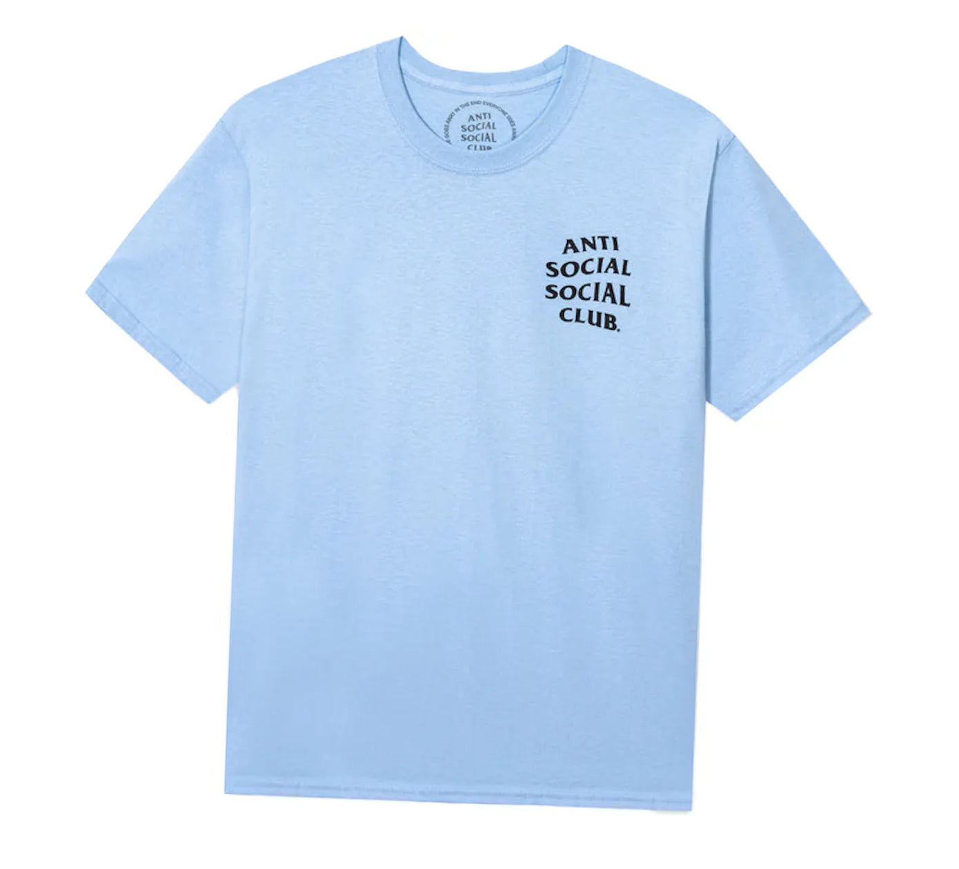 Anti Social Social Club Tee Kkoch Lt Blue
