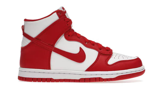 Nike Dunk High Championship White Red GS