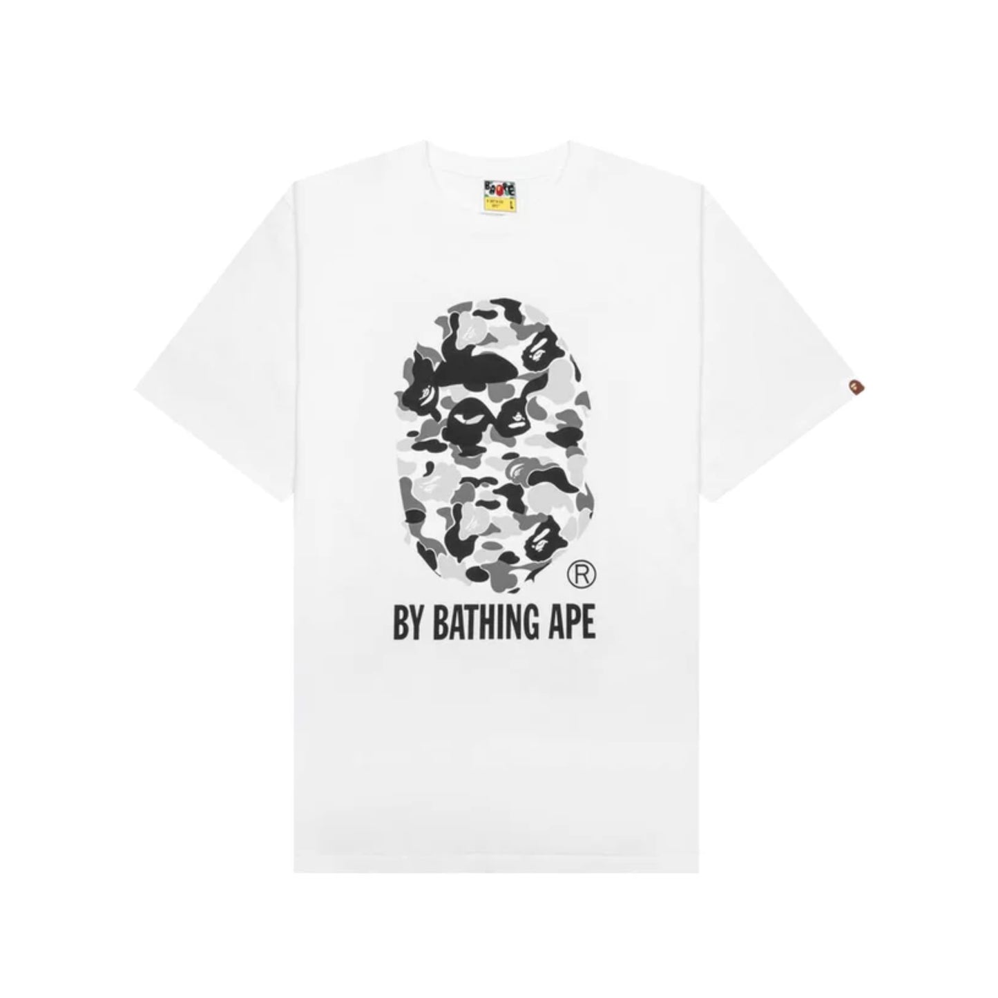 Bape Big Head Black/Grey Camo