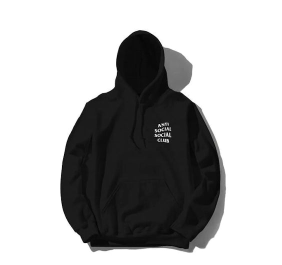 Anti Social Social Club Hoodie Kkoch Black