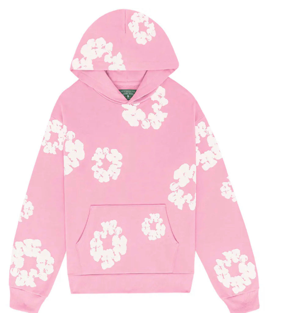Denim Tears Cotton Wreath Sweatshirt Pink