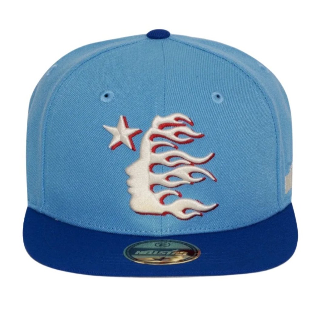 Hellstar Baseball Hat Fitted Baby Blue