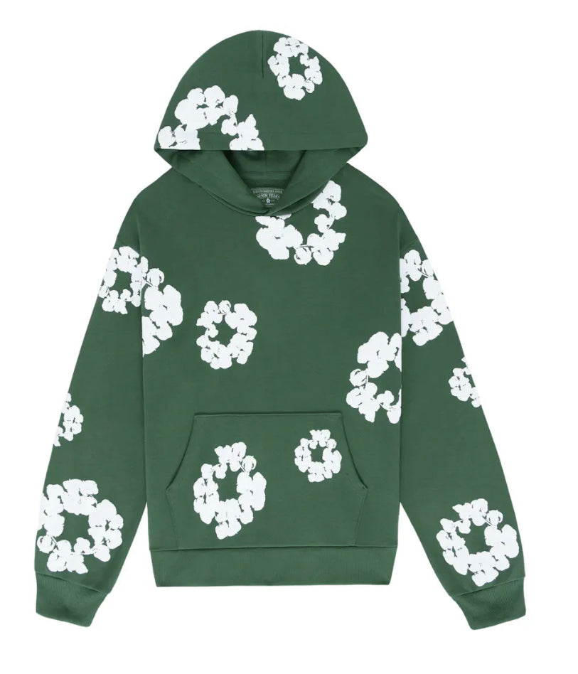Denim Tears Cotton Wreath Sweatshirt Green