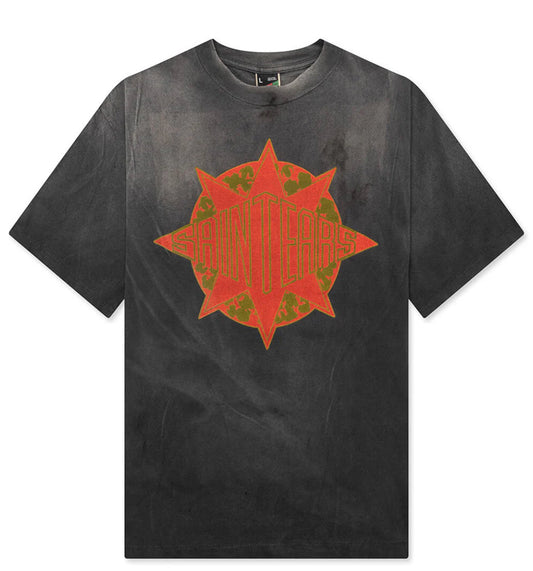 Saint Michael x Denim Tears Saint Tears Tee Black