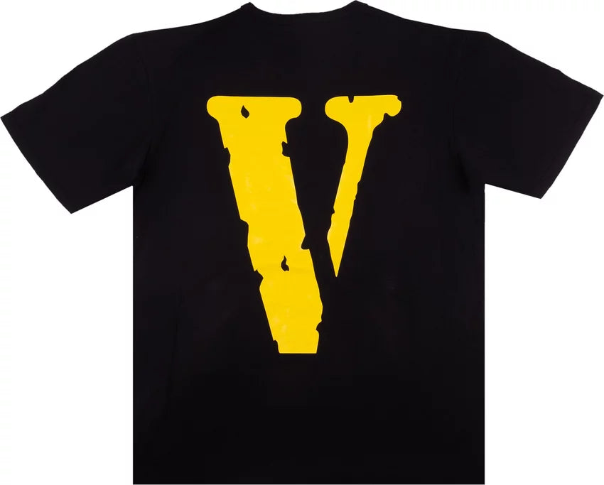 Vlone Friends T-Shirt Black Yellow
