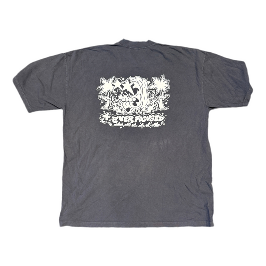 4EF Star Island Tee Charcoal
