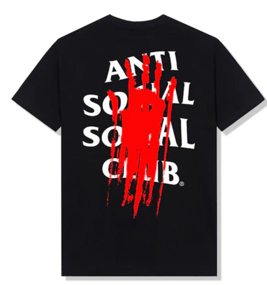 Anti Social Social Club Tee Imprint Glossy Red