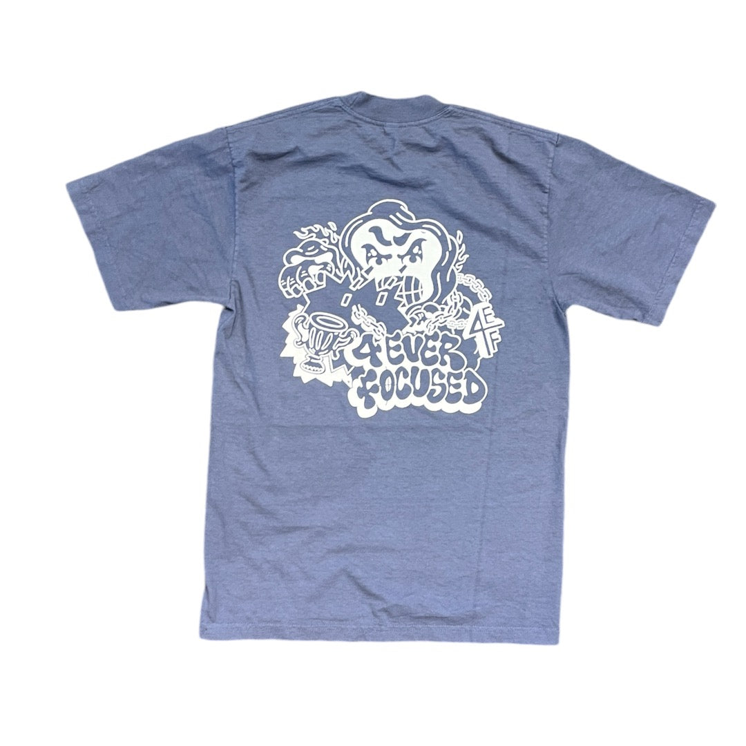 4EF Chain Break Tee Dark Blue