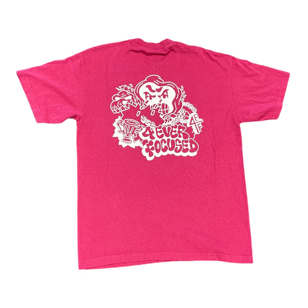 4EF Chain Break Tee Pomegranate