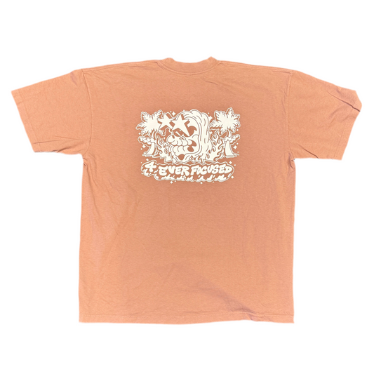 4EF Star Island Tee Rose