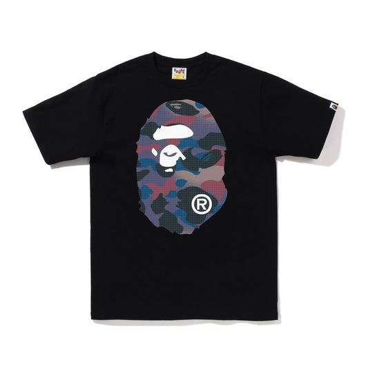 Bape Tee Static Big Head Black