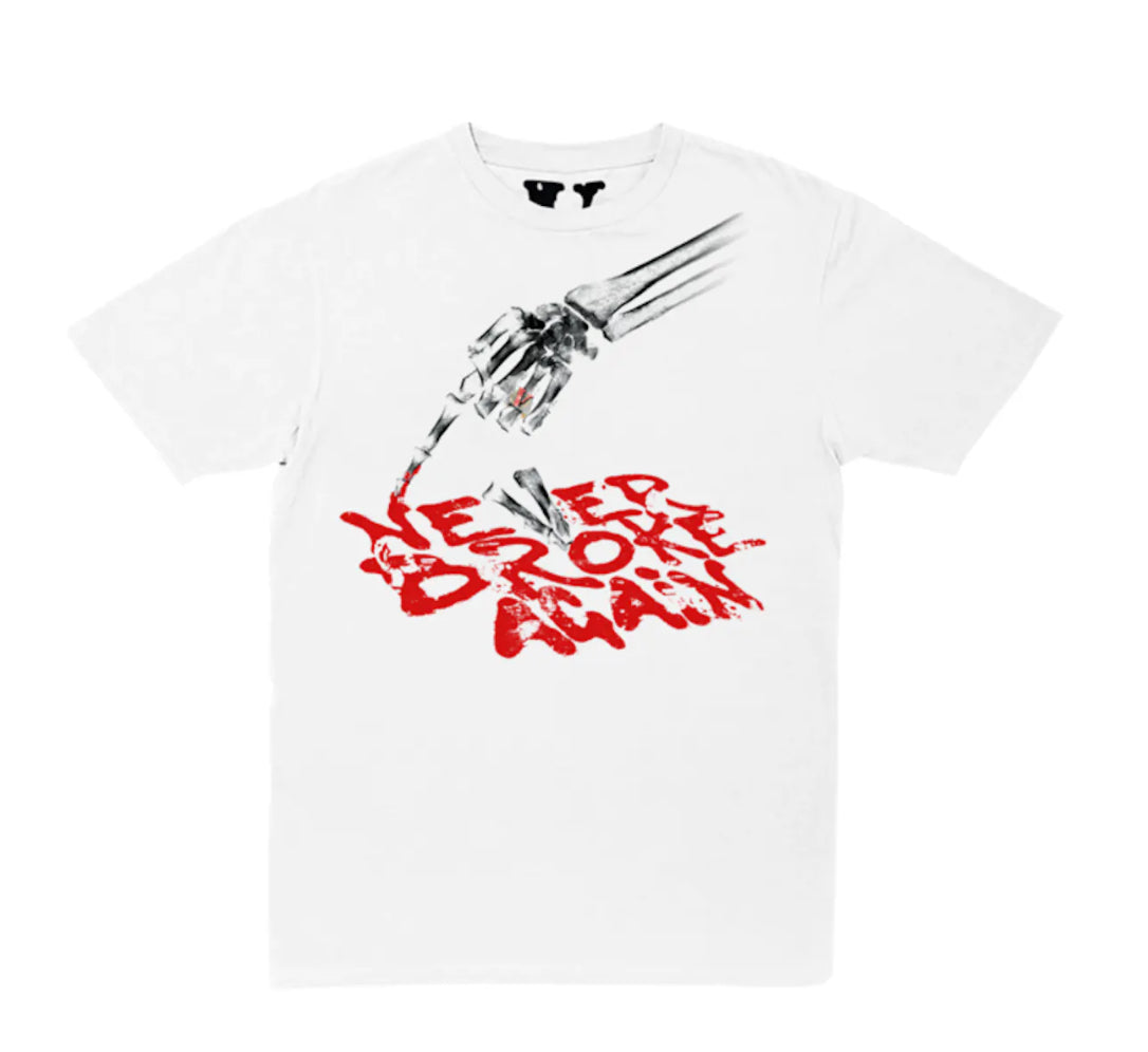 Vlone x Never Broke Again Bones T-Shirt