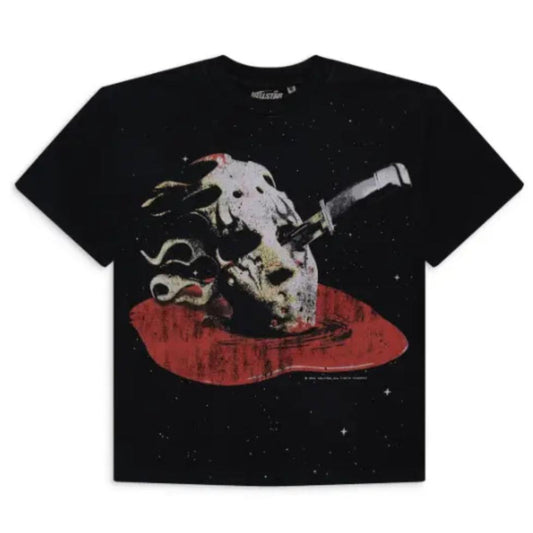 Hellstar Halloween Killer Mask T-Shirt Black