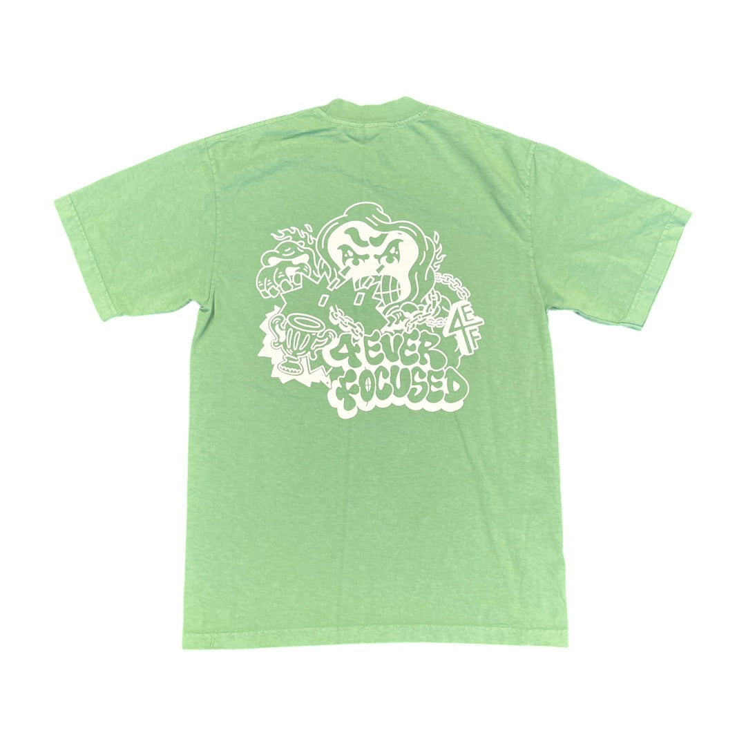 4EF Chain Break Tee Light Green