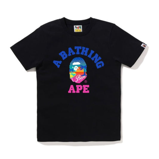 Bape Sunset Tee Black