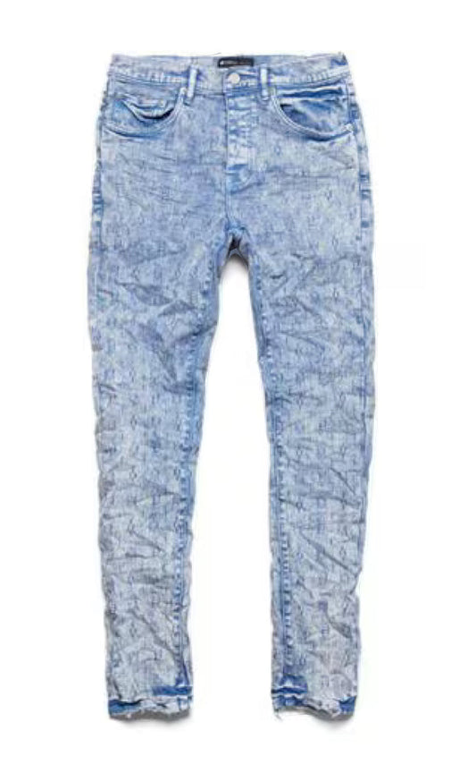 Purple Denim Allure Jaquard Monogram
