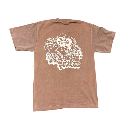 4EF Chain Break Tee Light Brown