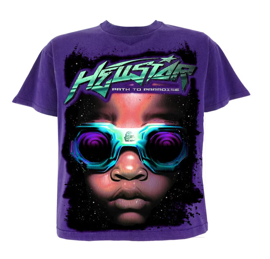 Hellstar Goggles Purple Tee