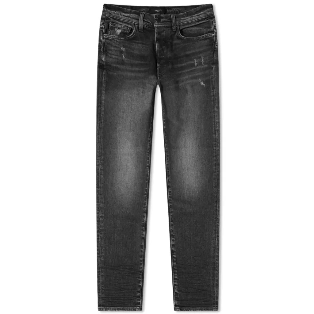 Amiri Stacked Jeans Black