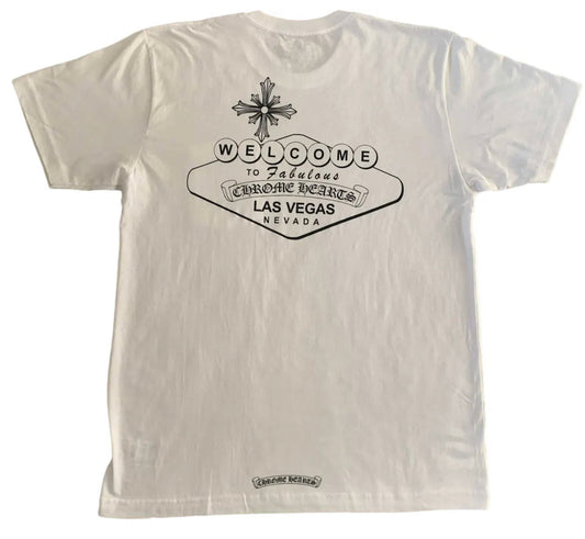 Chrome Hearts T-Shirt Las Vegas Exclusive White