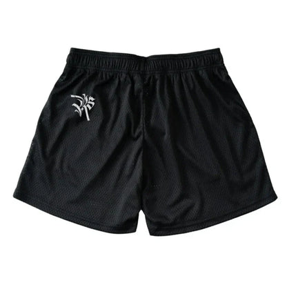 REVIVE STUDIOS MESH "OVERPRINT" MESH SHORTS