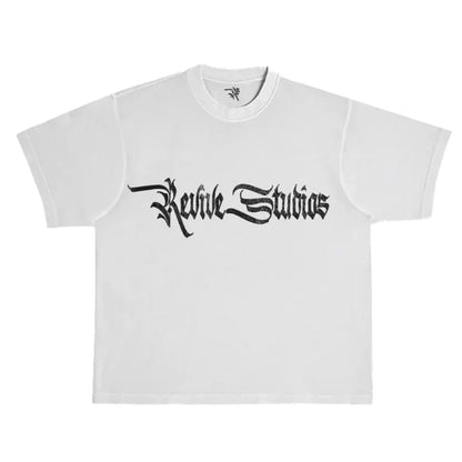 REVIVE STUDIOS TEE WHITE