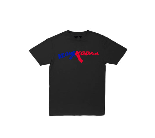 Kodak Black x Vlone 47 T-Shirt Black