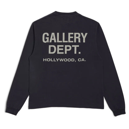 Gallery Dept. Black Souvenir Tee L/S