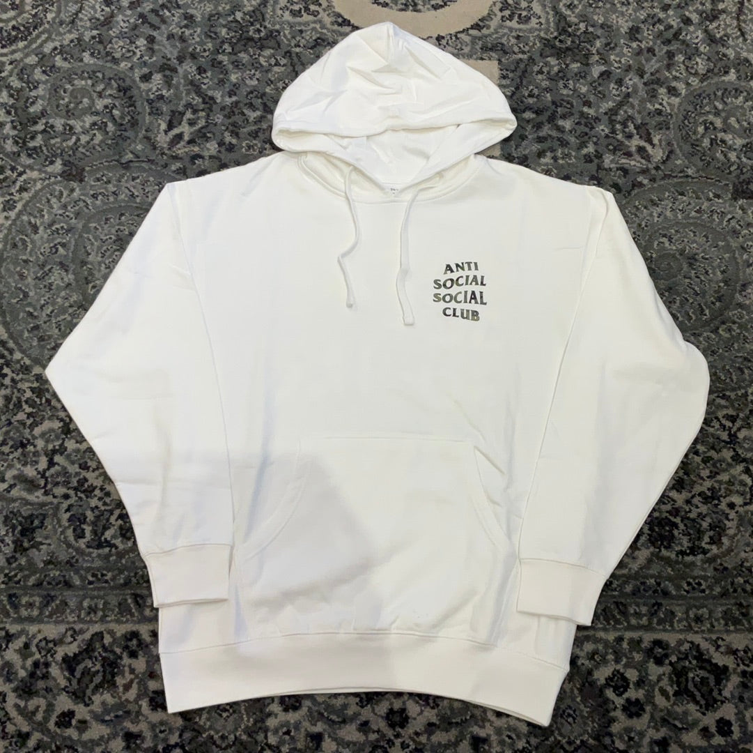 Anti Social Social Club White Camo Hoodie