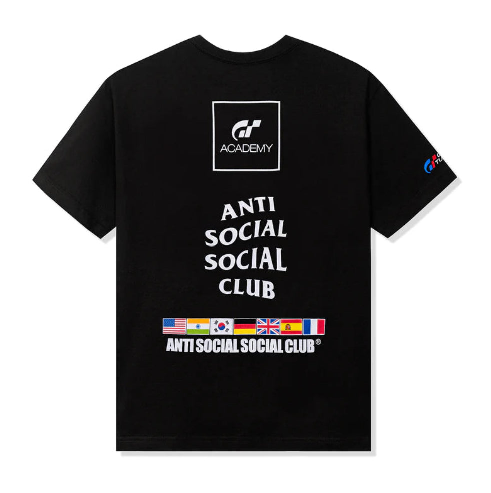Anti Social Social Club Academy Tee black
