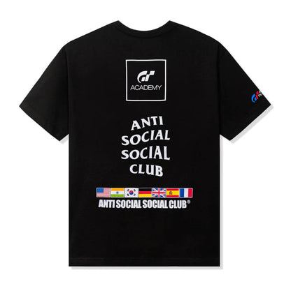 Anti Social Social Club Academy Tee black