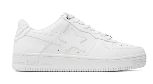 Bape Sta White Patent Leather