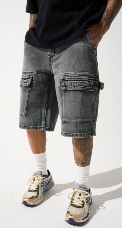 “Cave” Serenede Denim Shorts