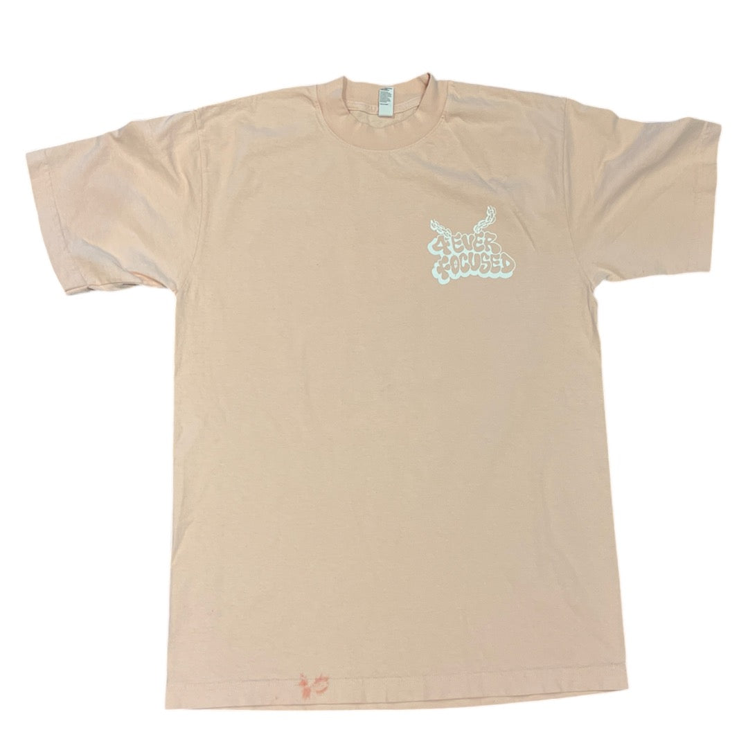 4EF Chain Break Tee Light Pink