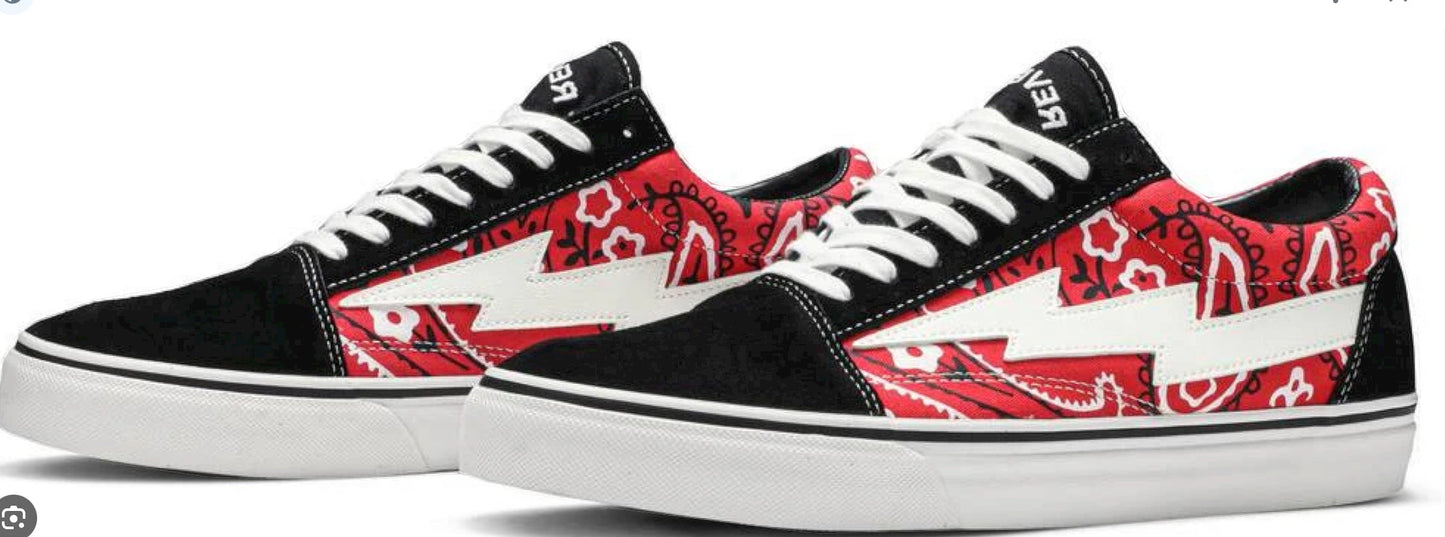 Revenge x Storm Red Rag Laces
