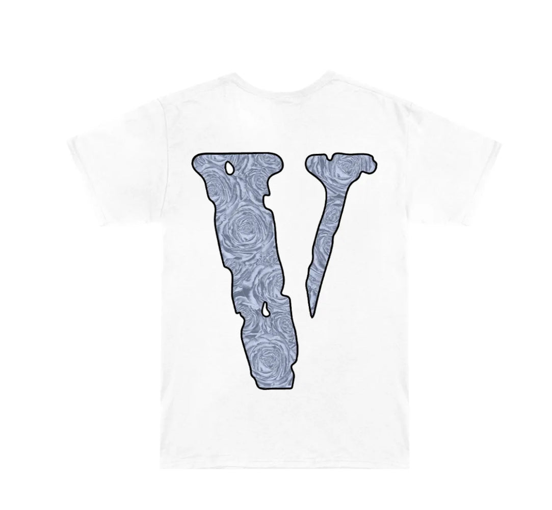 Pop Smoke x Vlone The Woo Tee(White)
