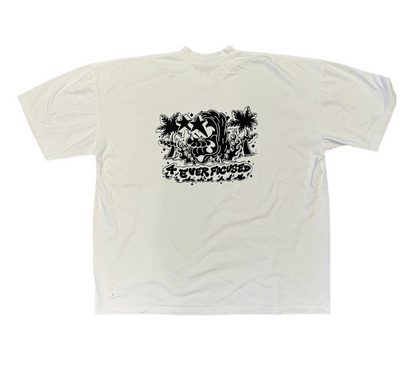 4EF Star Island Tee White