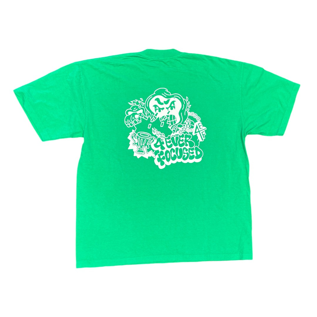 4EF Chain Break Tee Mint Green