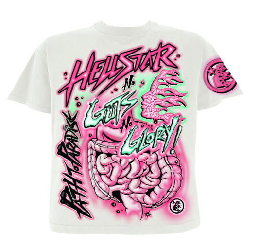 Hellstar Capsule 10 T-Shirt No Guts No Glory