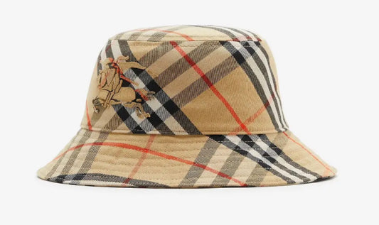Burberry Bucket Hat Plaid check EKD