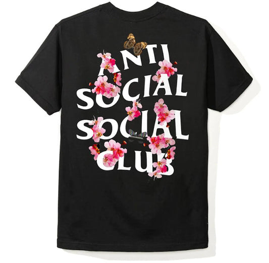 Anti Social Social Club Tee Kkoch Black