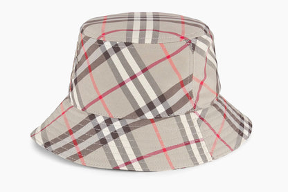 Burberry Bucket Hat Grey check EKD